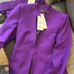 Zara Purple Blazer